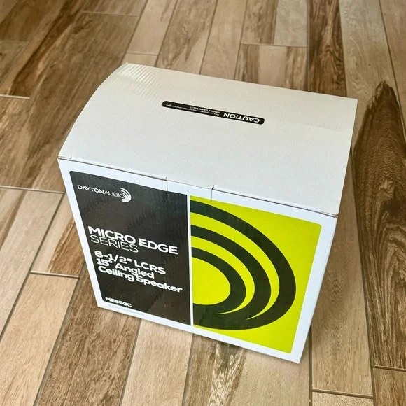 DAYTON AUDIO ME650C 6-1/2" Micro-Edge LCRS 15 Degree Angled Ceiling Speakers (2) - Picture 12 of 16